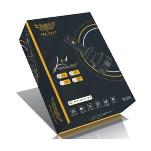 BEE BEETS*Carzex Crystal Eye LED Headlight Bulbs H8/H9/H11/H16 | 300W 20000LM 6500K Cool White | High Power Car LED Fog Light Conversion Kit | IP67 Waterproof |1 Year Warranty | 2 PCS, RX21 Series